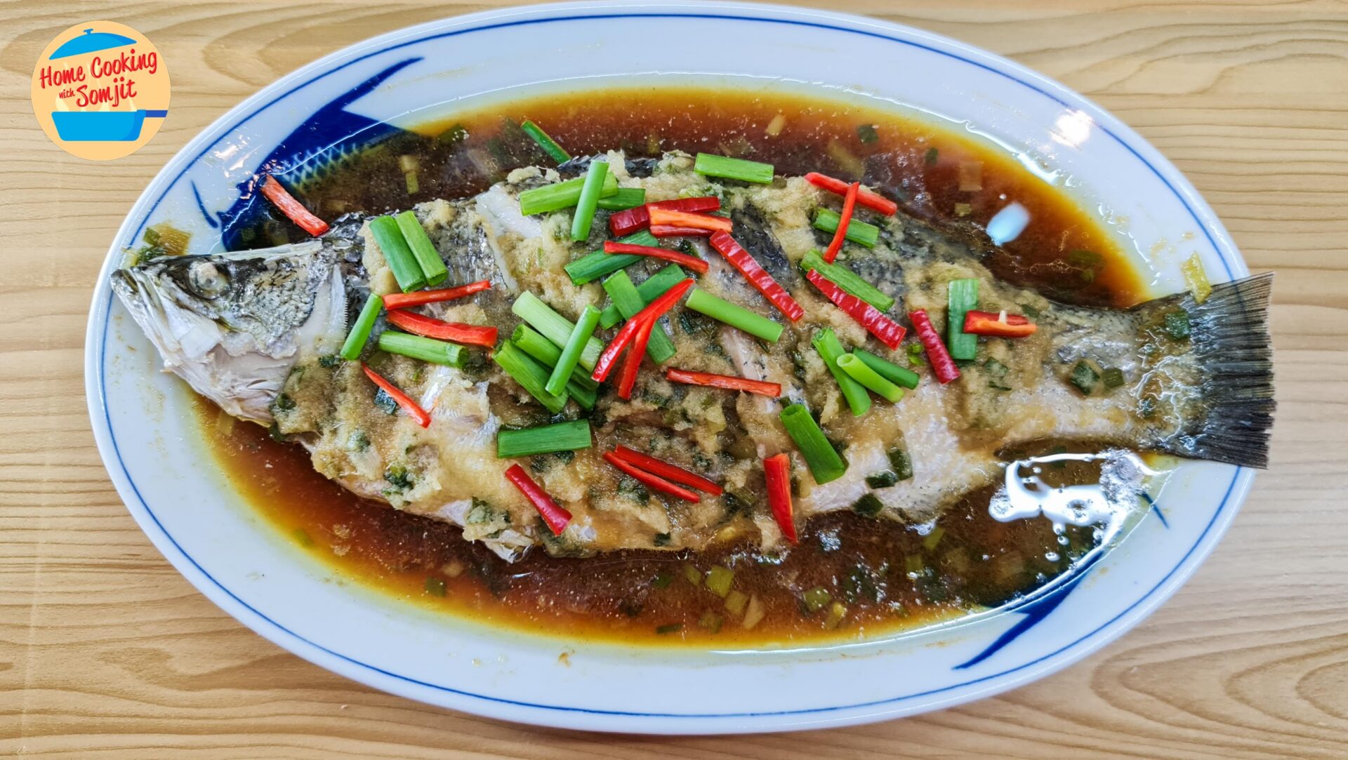 Healthy Steamed Ginger Scallion Fish