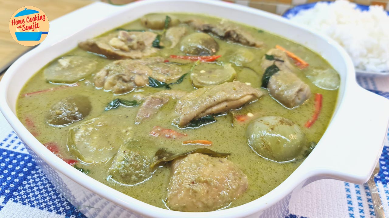Authentic Green Curry Chicken