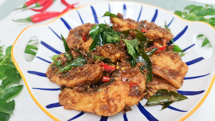 Easy 20-minute Kam Heong Fish Fillets