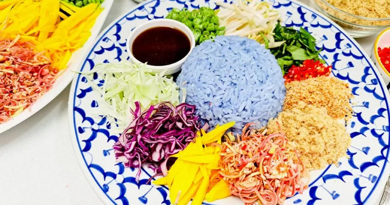 Khao Yum – Rainbow Rice Salad