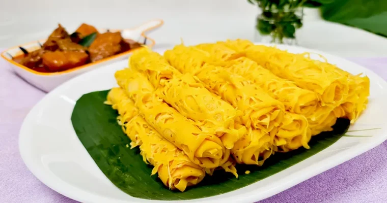 Soft Roti Jala – Malaysian Net Crepes/ Lace Pancakes